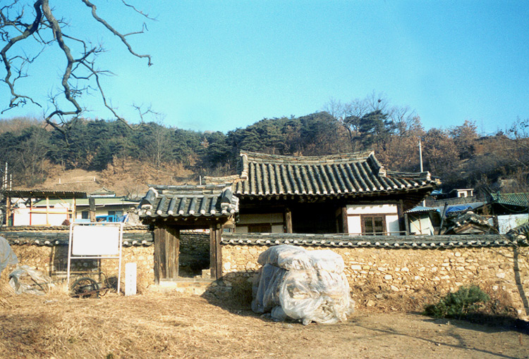 삼산정(三山亭)과 편액 유묵